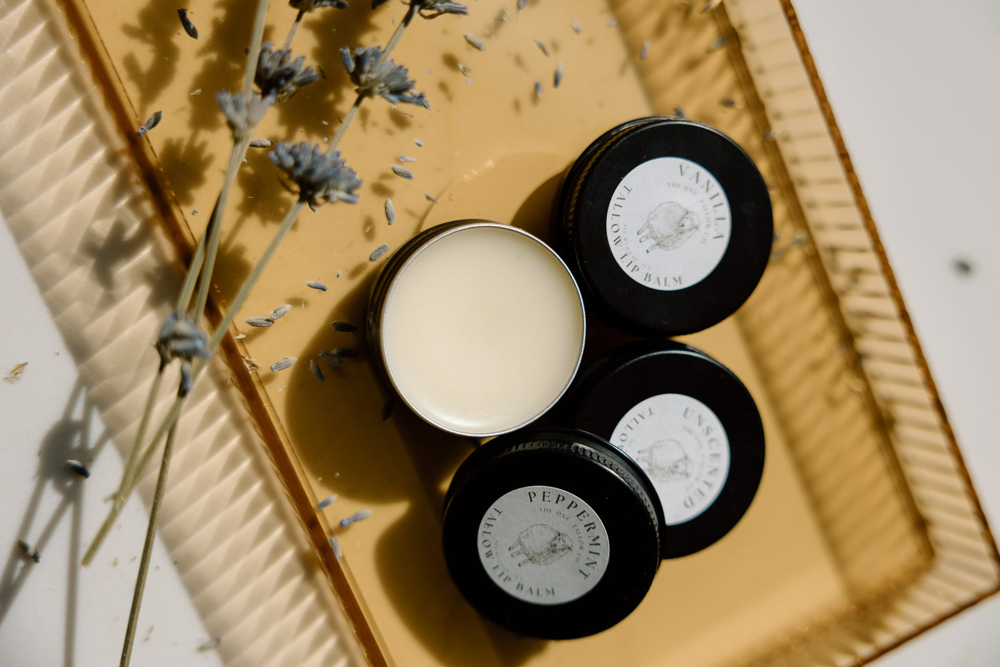 Tallow Lip Balms